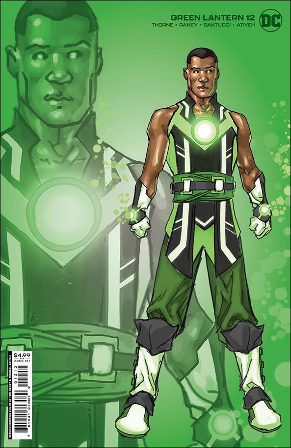 Green Lantern (2021) issue 12-C Tom Reilly Cover (2nd Printing)