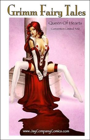 Tales from Wonderland: Queen of Hearts issue 1-E Jay Company Gold Foil Cover 1/500