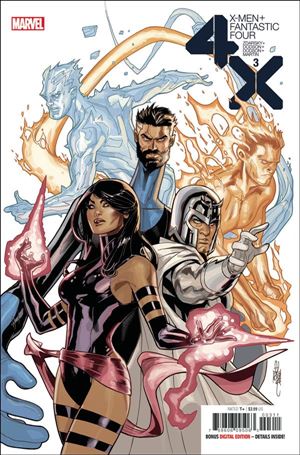 X-Men/Fantastic Four (2020) issue 3 Terry Dodson Cover