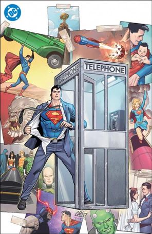 Action Comics (1938) issue 1075-F Clayton Henry Foil Virgin Cover