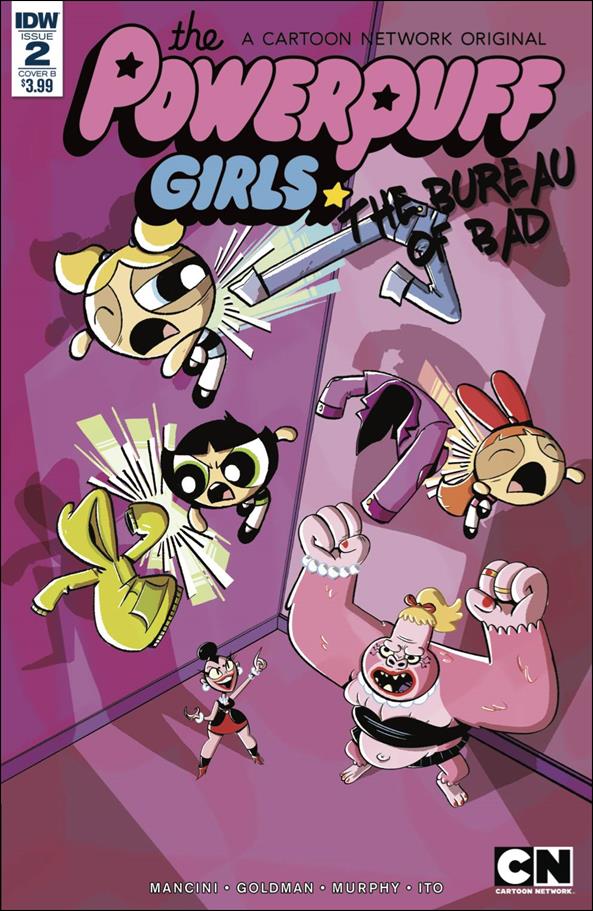 Powerpuff Girls: Bureau Of Bad issue 2-B Ben Carrow Cover