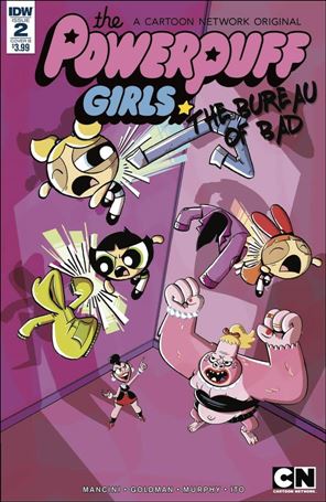 Powerpuff Girls: Bureau Of Bad issue 2-B Ben Carrow Cover