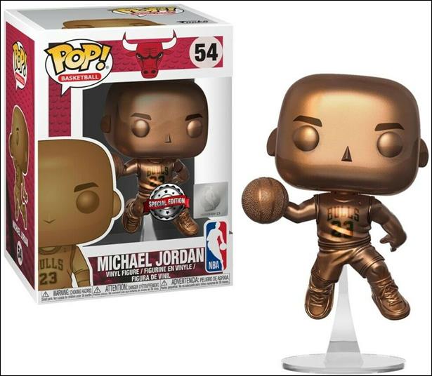 Pop! Basketball figure 54-B Michael Jordan (Bronzed Foot Locker Exclusive)