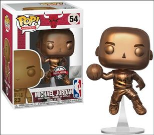 Pop! Basketball figure 54-B Michael Jordan (Bronzed Foot Locker Exclusive)