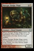 Magic the Gathering: Planechase (Base Set) card 101 Duergar Hedge-Mage
