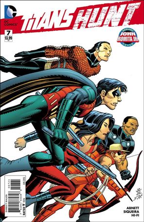 Titans Hunt issue 7-B John Romita Jr. Cover