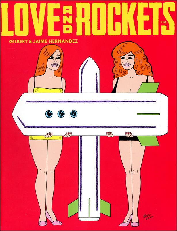 Love and Rockets (2016) issue 10 Gilbert Hernandez Cover 