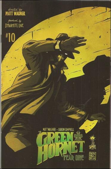 Green Hornet: Year One issue 10-B Francesco Francavilla Cover