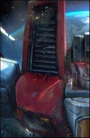 Transformers (2023) issue 17-H Retailer Exclusive Tiago Da Silva Connecting Cover