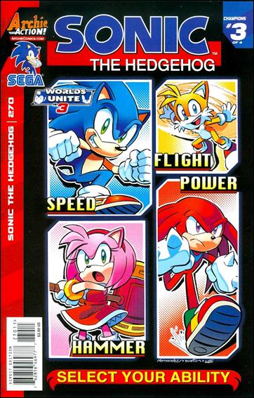 Sonic the Hedgehog (1993) issue 270 Jennifer Hernandez Cover