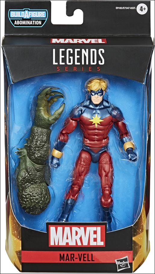 Marvel Legends Series: Avengers (Abomination Series) figure 4 Mar-Vell