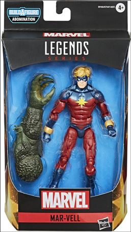 Marvel Legends Series: Avengers (Abomination Series) figure 4 Mar-Vell