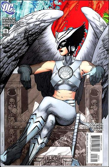 Justice League: Generation Lost issue 8-B Ryan Sook 1:10 "White Lantern" Cover