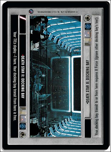Star Wars: Death Star II Limited (Base Set) card 54 Death Star II: Docking Bay