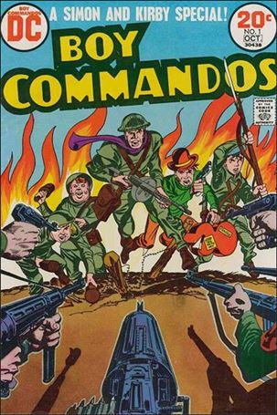 Boy Commandos (1973) Cover Image 1