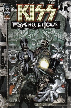 Kiss: Psycho Circus issue 1-B Black Framed Cover (2nd Printing)