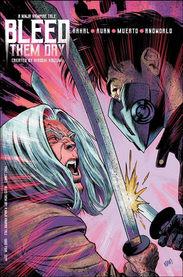 Bleed Them Dry issue 4-B Adam Gorham Cover