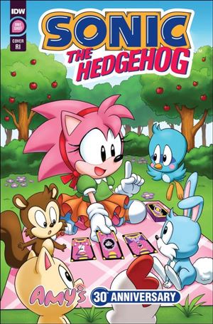 Sonic The Hedgehog: Amy's 30th Anniversary Special issue 1-C Jennifer Hernandez 1:10 Cover