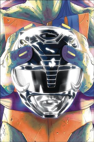 Mighty Morphin Power Rangers/Teenage Mutant Ninja Turtles issue 5-B Goni Montes Leonardo Cover