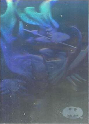 Batman Holo Series (Base Set) card 45 The Puzzle's Final Piece