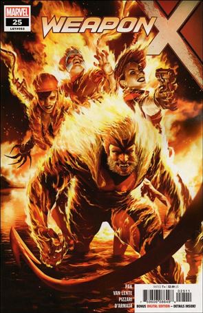Weapon X (2017) issue 25 Rahzzah Cover