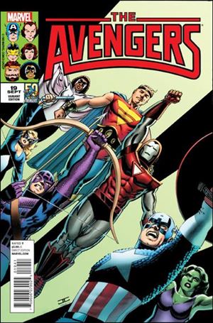 Avengers (2013) issue 19-D John Cassaday 1980s Cover