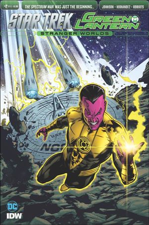 Star Trek/Green Lantern (2016) issue 2 Angel Hernandez Standard Cover