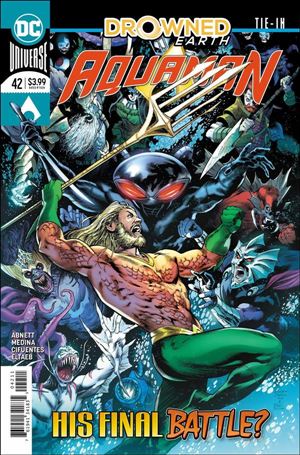 Aquaman (2016) issue 42 Eduardo Pansica Cover