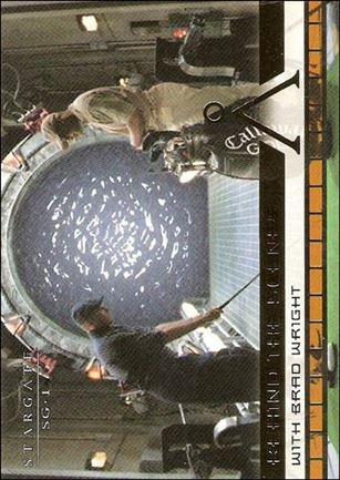 Stargate SG-1: Season 6 (Behind the Scenes with Brad Wright Subset) card B4 Window of Opportunity, Season 4