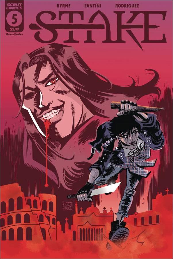 Stake (2021) issue 6-B Victor Santos Cover