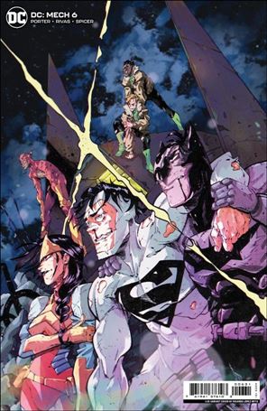 DC: Mech issue 6-C Ricardo Lopez Ortiz 1:25 Cardstock Cover
