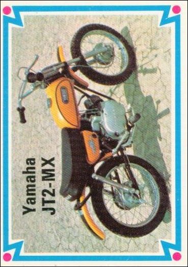 Choppers & Hot Bikes (Base Set) card 63 Yamaha JT2-MX