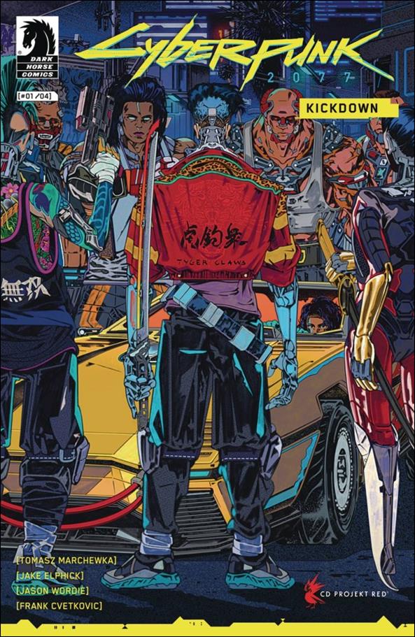 Cyberpunk 2077: Kickdown issue 1-B RUDCEF Cover