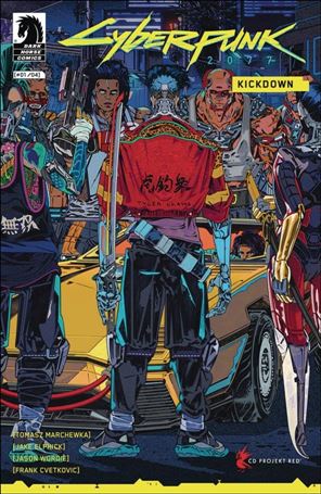 Cyberpunk 2077: Kickdown issue 1-B RUDCEF Cover