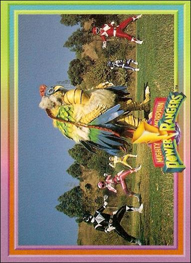 Mighty Morphin Power Rangers: Series 1 (Base Set) card 41 Fried CHicken