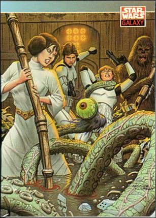 Star Wars Galaxy: Series 1 (Base Set) card 93 Fastner & Larson