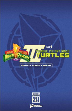 Mighty Morphin Power Rangers / Teenage Mutant Ninja Turtles III issue 1-D Intermix Design Cover