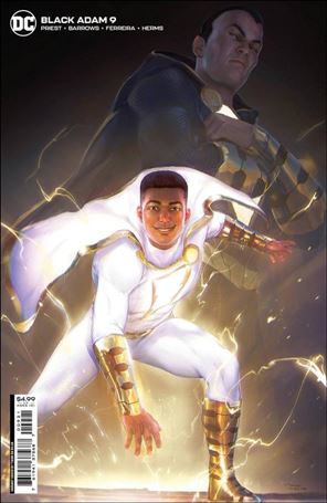 Black Adam issue 9-B Tiago Da Silva Cardstock Cover