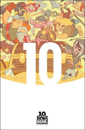 Munchkin issue 1-C Shelli Paroline Boom! 10th Anniversary 1:10 Cover