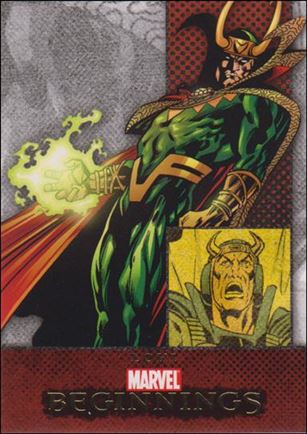 Marvel Beginnings: Series 1 (Base Set) card 32 Loki