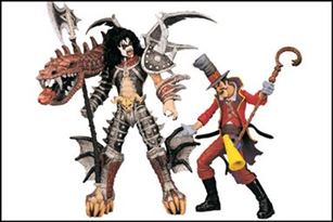 Kiss (Series 2) figure 3 Gene Simmons with Ring Master