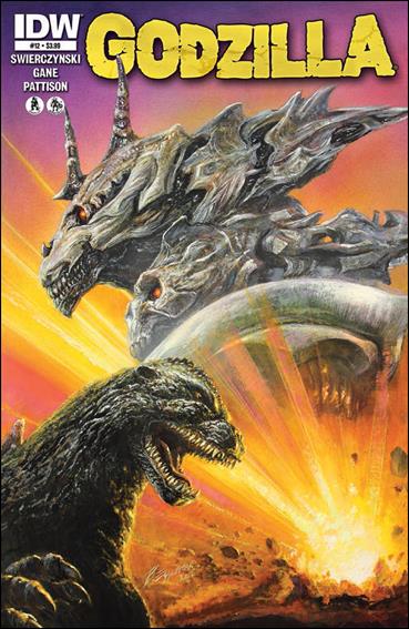Godzilla (2012) issue 12 Bob Eggleton Cover