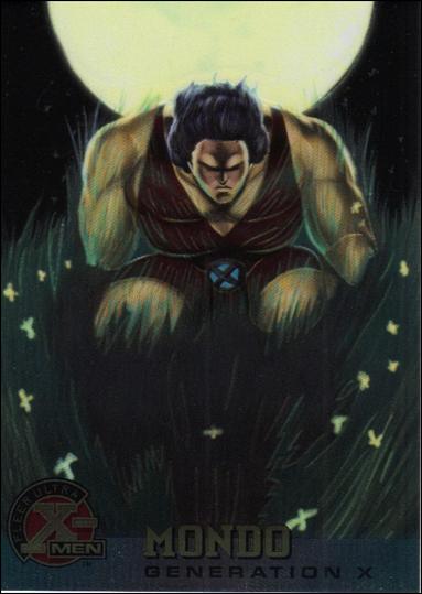 1996 Fleer Ultra X-Men All Chromium (Base Set) card 34 Mondo