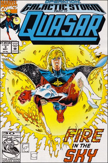 Quasar issue 34-B #3 on Cover