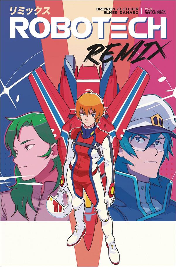 Robotech Remix issue 3-B Koi Carreon Cover