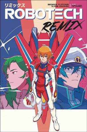 Robotech Remix issue 3-B Koi Carreon Cover