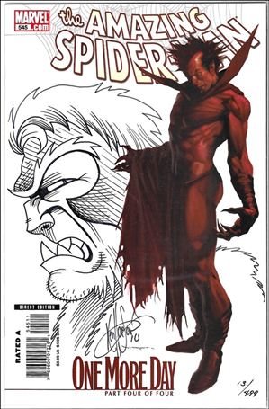 Amazing Spider-Man (1963) issue 545-J DF (Ken Haeser X-Men Signed/Remarked Cover) 1/499