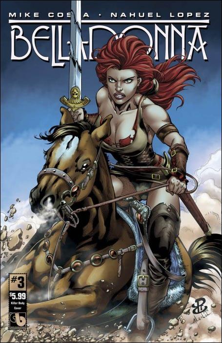 Belladonna (2015) issue 3-G Killer Body Cover