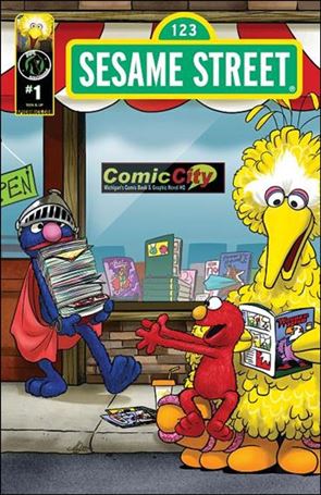 Sesame Street issue 1-F Comic City Cover
