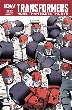 Transformers: More Than Meets the Eye (2012) issue 43-B Nick Roche Subscription Cover